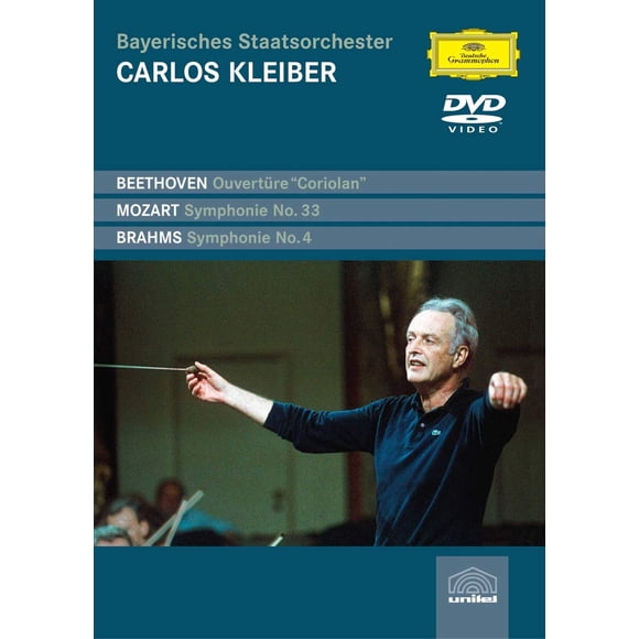 DVD Verve Carlos Kleiber Beethoven Brahms Mozart Múnich