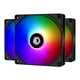 thumbnail image 1 of Ventilador de caja ID-COOLING XF-12025-ARGB-TRIO 120 mm, paquete de 3 unidades RGB, 1 of 6