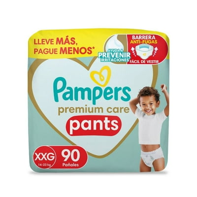 Pañales Desechables Premium Care Talla Xxg 90 Un Pampers