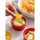 thumbnail image 4 of Cazuelas pequeñas LE TAUCI 120 ml Rojo Pack de 6 aptas para horno, 4 of 8