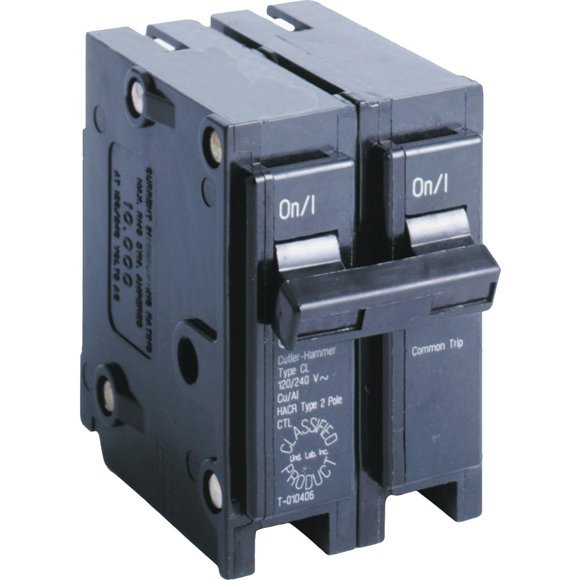 Disyuntor Eaton CL250CS de doble polo 240 V 50 A