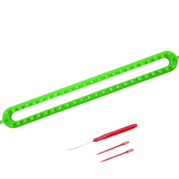 Kit de ter de punto , herramientas de , ganchos de DIY, de tejer para principiantes, chal , Verde pulgadas Verde 18.5 pulgadas