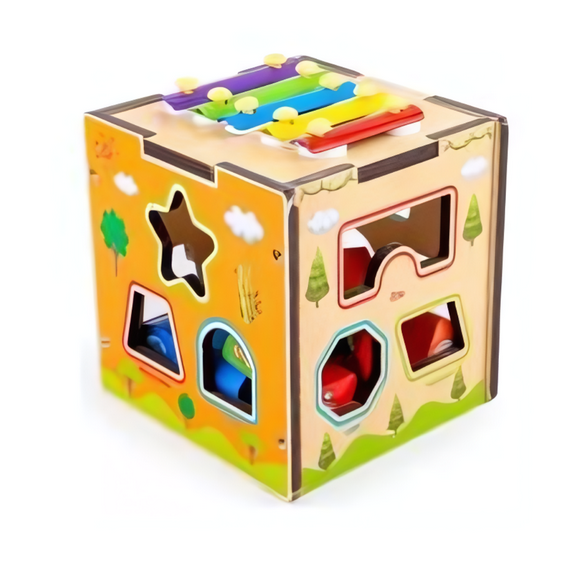 Cubo Didáctico Estimulación Temprana Edad PB-C10