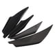thumbnail image 3 of Juego De Molduras De Aletas Divisoras De Parachoques Delantero Universales De 4 Piezas, Color Negro, 3 of 5