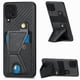 thumbnail image 1 of Funda Resistente para Samsung Galaxy A22 4G con Tarjetero y Soporte, Diseño Magnético Negro, 1 of 5