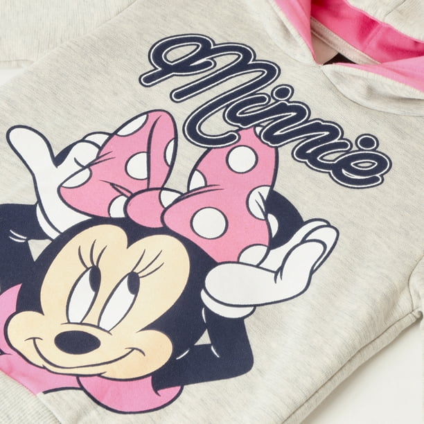 Buzo Niña Minnie Touch Gris Disney