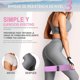 thumbnail image 2 of 3 Niveles De Resistencia Para Entrenamientos En Casa Y En El Gimnasio, Bandas Elásticas Multifuncionales De Látex Natural Para Yoga, Fitness Y Estiramientos, 2 of 7