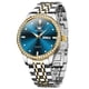 thumbnail image 1 of Reloj de Lujo para Hombre Diseño Clásico y Esfera Azul Real Acero Inoxidable Movimiento de Cuarzo para uso diario, 1 of 3