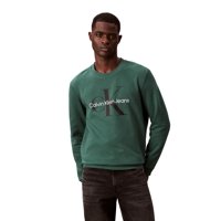 Sudadera Calvin Klein Con Cuello Redondo Y Logotipo Con Monograma Para Hombre