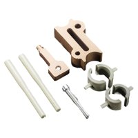 Magideal - 7 Piezas De Reparación De Tubos De Polietileno De Doble Cabezal Ppr, Tapón De Fugas Para Plomería Doméstica, Accesorio Reutilizable (Sin Dañar La Pare