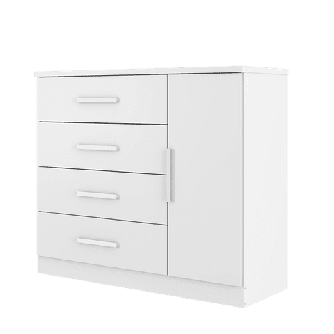 Muebles Diogo - Cómoda Ginebra Color Blanco