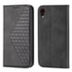thumbnail image 1 of Funda Flip FOXDOCK para iPhone XR , Estilo Billetera con Diseño Rombo, Correa de Mano y Soporte, Uso Diario, 1 of 5