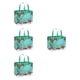 thumbnail image 1 of 4 Piezas De Bolsas De Regalo De Navidad De Gran Capacidad, Bolsas De Regalo De Fiesta Multifuncionales, Verde Hierba, 1 of 5