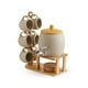 thumbnail image 1 of Juego de Té Nórdico Jarra y 6 Tazas con Soporte, 1 of 6