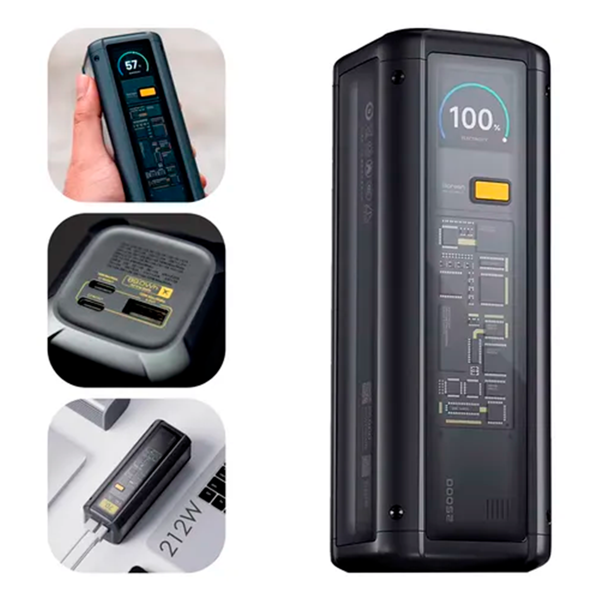 Xiaomi Powerbank 25000Mah 212W Hypercarga Multipuerto