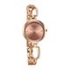 thumbnail image 2 of Reloj Titan analógico de latón para mujer, esfera de oro rosa, casual, 2 of 5