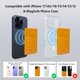 thumbnail image 5 of Funda magnética con billetera alto color marrón caramelo, 5 of 7