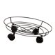 thumbnail image 4 of Soporte De Jardinera En Maceta De Hierro Metálico De 36 Cm Con Rotación De Ruedas De 360 Grados Con Bloqueo, 4 of 5