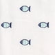 thumbnail image 2 of Toalla Ritz 41 cm x 66 cm Diseño de peces - 2 piezas Blanco/Azul, 2 of 7