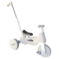 Vipnetwork - Triciclo Infantil Multifuncional 5 En 1 Con Pedales Gris