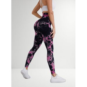 Flix Line - Leggings Deportivos Mujer Push Up Tie Dye Bicolor