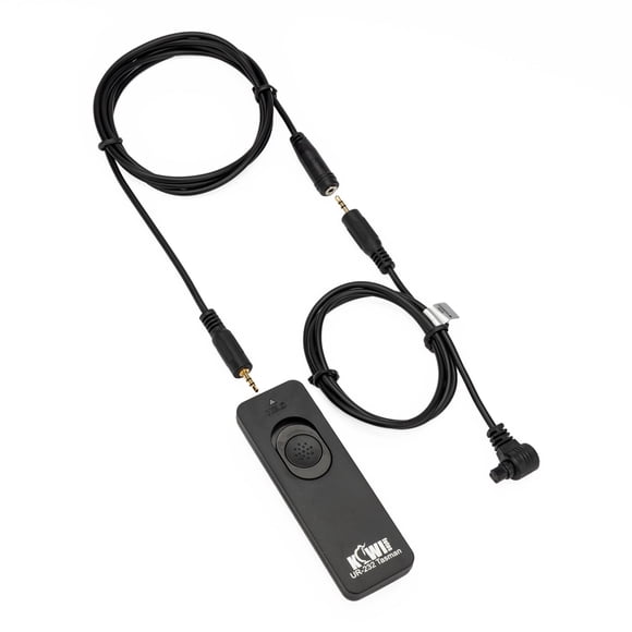 Cable de apertura del obturador con control remoto para cámaras Canon EOS