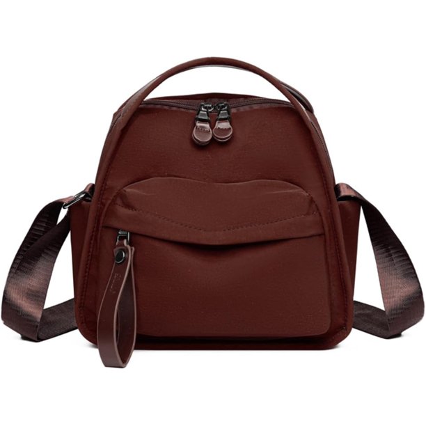 Bolso bandolera nylon ligero impermeable hombro monedero multibolsillo viaje ajustable correa