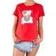thumbnail image 1 of Polera Elasticada Mujer Manga Corta Osito Excelente Calidad 252, 1 of 4