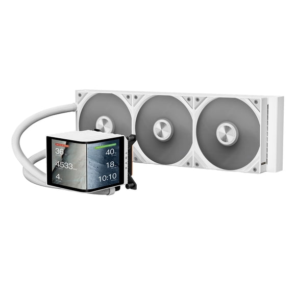 Pantalla curva AMOLED AMOLED TRYX Panorama 360 mm AIO Cooler de 6,67 pulgadas