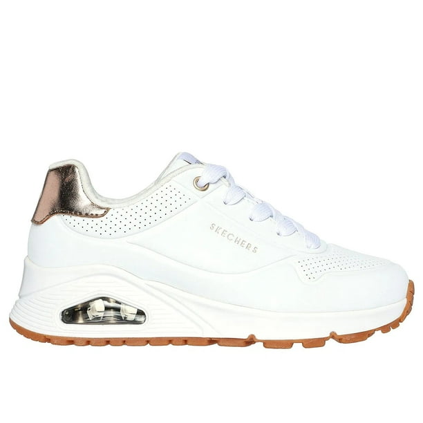 ZAPATILLAS SKECHERS UNO GEN1 SHIMMER AWAY NIÑAS | 310545L-WHT - Talla 31