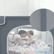 thumbnail image 3 of Corral De Seguridad Bebe Cuadrado 120 CM Gris, 3 of 6