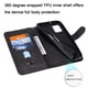 thumbnail image 5 of Funda con Cremallera para Samsung Galaxy A02S, Carcasa Cartera de Cuero PU con Soporte y Tarjetero, 5 of 5
