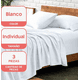 thumbnail image 1 of Juego sabanas 1 plaza homely 100 gsm 4 piezas color blanco, 1 of 3