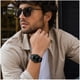 thumbnail image 3 of Reloj Analógico de Cuarzo para Hombre 41 mm Calendario Día/Fecha Acero Inoxidable Resistente al Agua 3 ATM Estilo Ejecutivo y Elegante para Uso Diario, 3 of 3