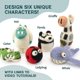 thumbnail image 4 of Kit de fieltro Woolbuddy 40 colores – Set para principiantes, 4 of 8