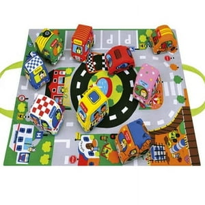 Genérico - Alfombra Ciudad Con Autos