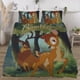 thumbnail image 3 of Bambi 3-Piece Bedding Set For Kids Boys Girls Adult Cartoon Warm Cute Fashion Holiday Present Gift Bed Sheets, 3 of 5