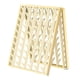 thumbnail image 3 of Estante para el cabello trenzado de madera, separador de cabello, soporte de extensión, accesorios multipropósito, soporte para el cabello con montaje, 3 of 5