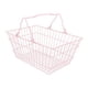 thumbnail image 1 of Canasto De La Compra Canastos De Almacenamiento Con Asa Para Cosméticos Debajo Del Cobertizo Del Gabinete Rosa, 1 of 3
