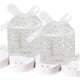 thumbnail image 1 of 50 cajas de dulces con forma de cruz blanca para bautizo, regalo de bautizo, decoración para iglesia, primera comunión, 5 x 5 x 8 cm, 1 of 6
