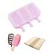 thumbnail image 1 of [MULT-110139] Moldes De Silicona Para Helados Molde Paletas Helado 3 Cavid Multicolor, 1 of 10