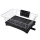 thumbnail image 3 of Estante Para Platos Escurridor De Acero Inoxidable Cubiertos De Cocina Almacenamiento Ahorrador De Espacio Negro, 3 of 5