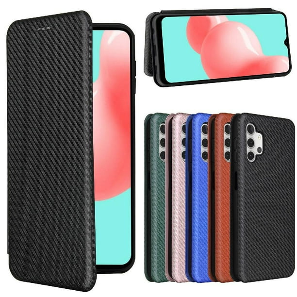 Funda Flip para FOXDOCK Samsung Galaxy A32 5G - Funda magnética de negocios, funda protectora delgada