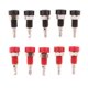 thumbnail image 2 of Enchufe De Poste De Encuadernación De Montaje En Panel De Conector Banana De 10 Piezas De 2 Mm 30-60 V 10A Rojo + Negro, 2 of 4
