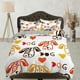 thumbnail image 1 of Ropa de Cama con Dibujos de Perros de Colores, Juego de Funda Nórdica y Funda de Almohada, Ropa de Cama con Cremallera,, 1 of 1
