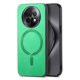 thumbnail image 1 of Magnetic Slim Case for Realme 13 Pro Plus 5G with Camera Guard & Anti-Scratch Back Green, 1 of 6
