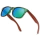 thumbnail image 1 of Gafas de sol Cloudfield con montura de madera y lentes polarizadas de 9 capas, 1 of 7