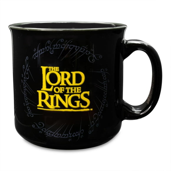 Taza Camper Silver Buffalo El Señor de los Anillos Gondor, 600 ml