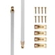 thumbnail image 1 of Barras Giratorias Para Cortinas Color Blanco 2 Unidades, 1 of 9
