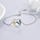 thumbnail image 3 of Pulsera colibrí girasol plata 925, 3 of 3